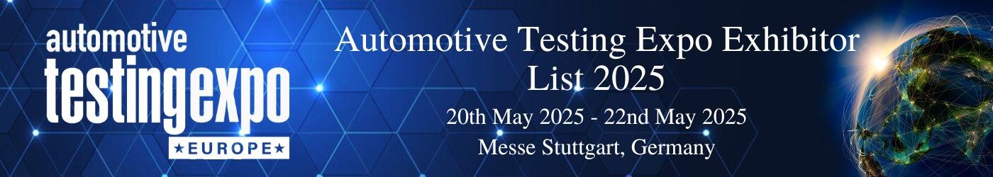 Automotive Testing Expo Exhibitor List Automotive Testing Expo Exhibitor List