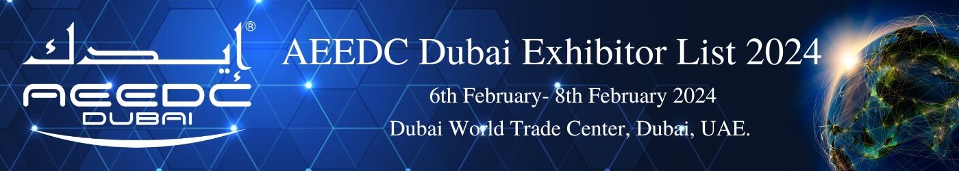 AEEDC Dubai Exhibitor List 2024