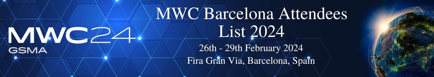 MWC Barcelona Attendees List 2024