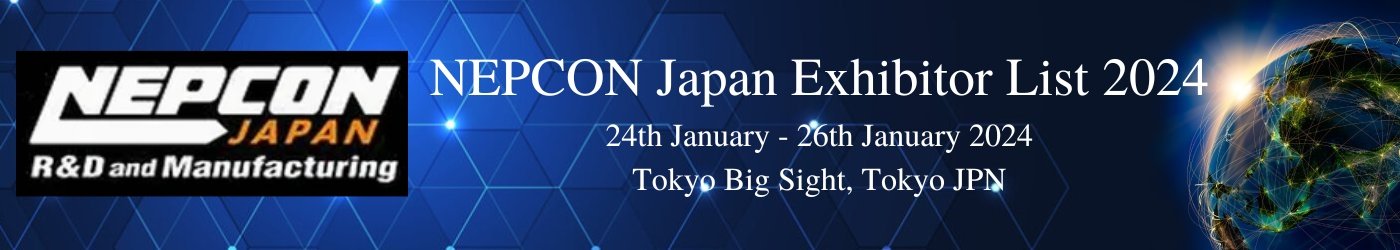NEPCON Japan Exhibitor List 2024