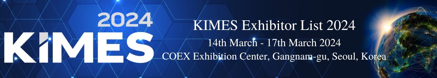 KIMES Exhibitor List 2024