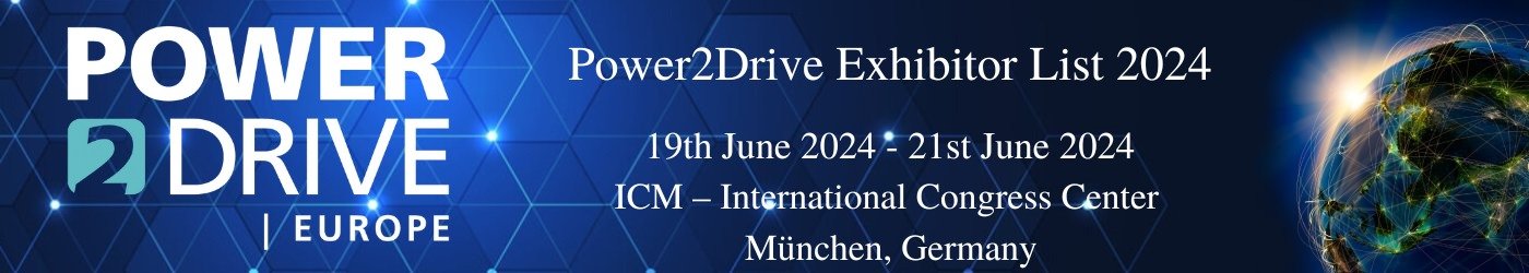 Power2Drive Exhibitor List2024