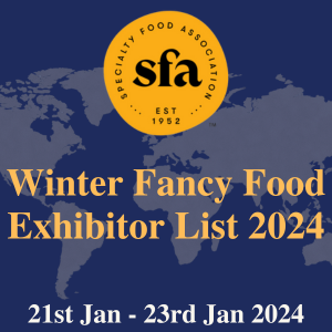 Winter Fancy Food Exhibitor List 2024