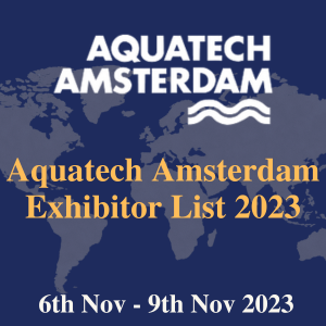 Aquatech Amsterdam Exhibitor List 2023