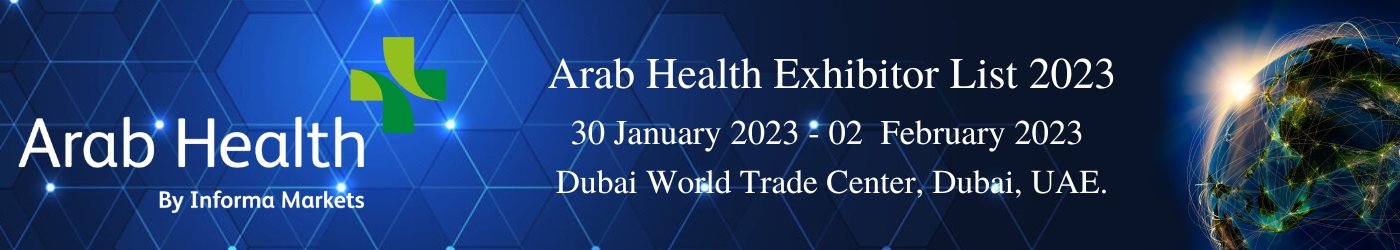 Arab Health Exhibitor List 2023