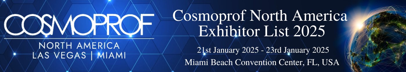 Cosmoprof North America Exhibitor List