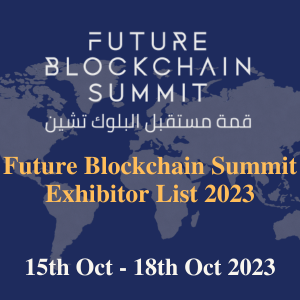 Future Blockchain Summit Exhibitor List 2023