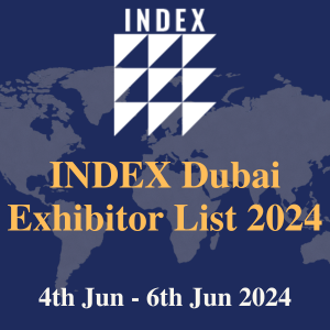 INDEX Dubai Exhibitor List 2024