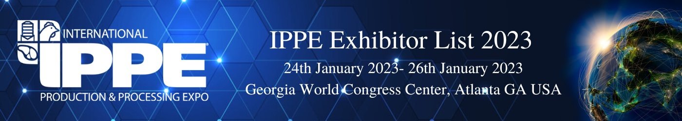 IPPE Exhibitor List 2023