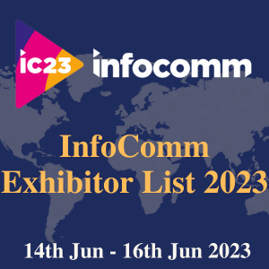 InfoComm Exhibitor List 2023