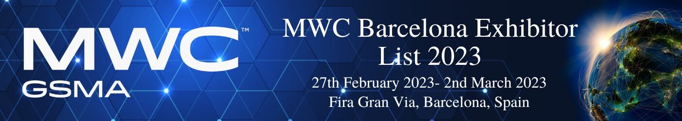 MWC Barcelona Exhibitor List 2023