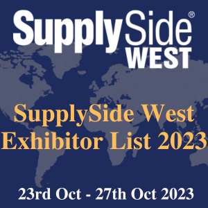 SupplySide West Exhibitor List 2023