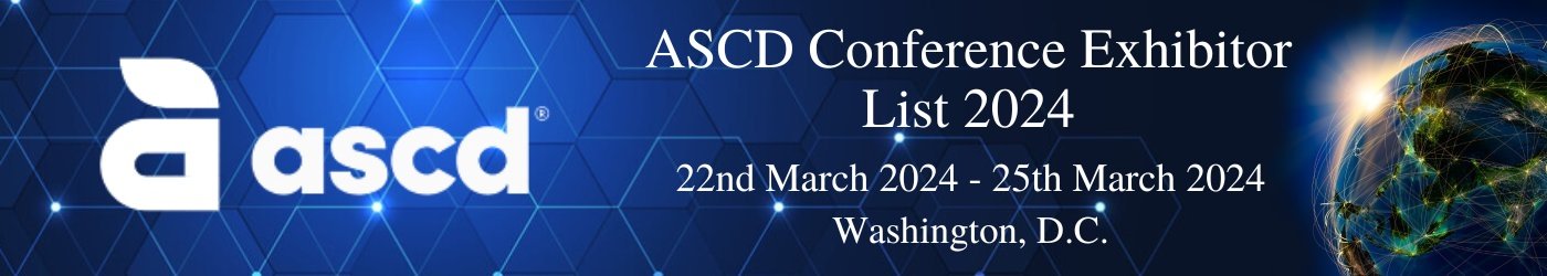 ASCD Conference Exhibitor List 2024