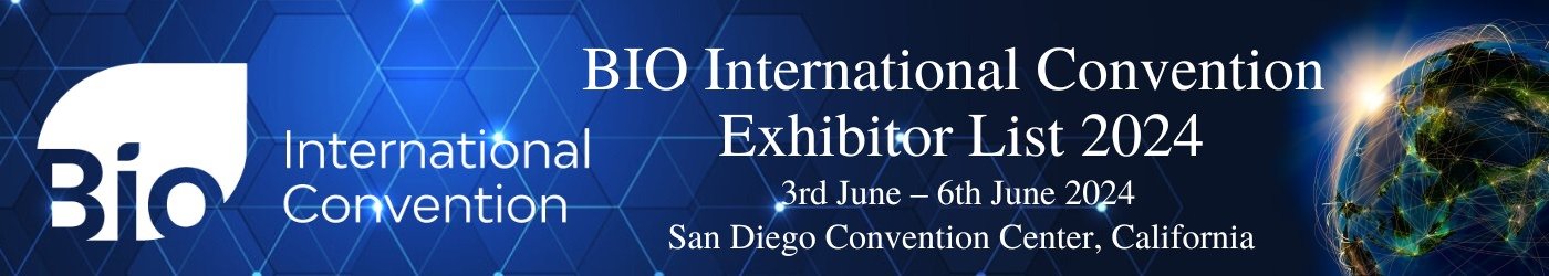 BIO International Convention Exhibitor List 2024