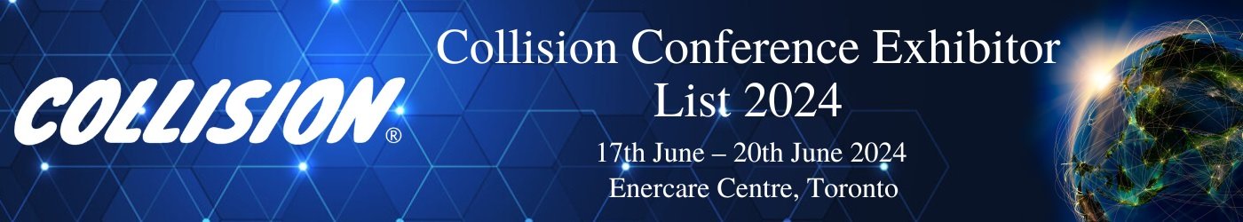 Collision Conference Exhibitor List_2024