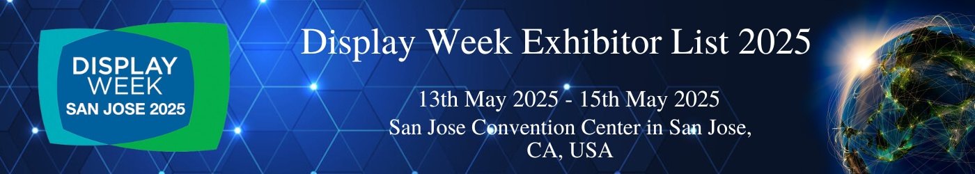 Display Week Exhibitor List