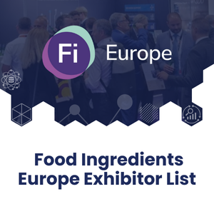 Food Ingredients Europe Exhibitor List