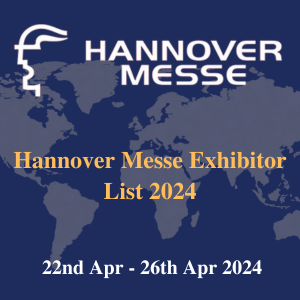 Hannover Messe Exhibitor List 2024