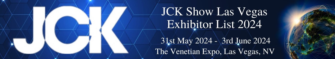 JCK Show Las Vegas Exhibitor List 2024
