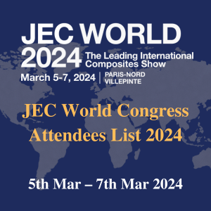 JEC World Congress Attendees List 2024