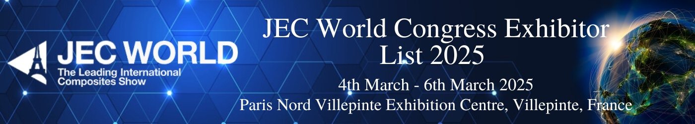 JEC World Congress Exhibitor List