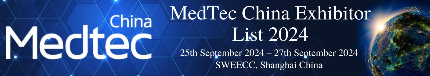 MedTec China Exhibitor List 2024