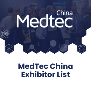 MedTec China Exhibitor List