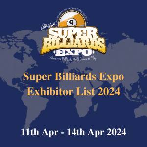 Super Billiards Expo Exhibitor List 2024