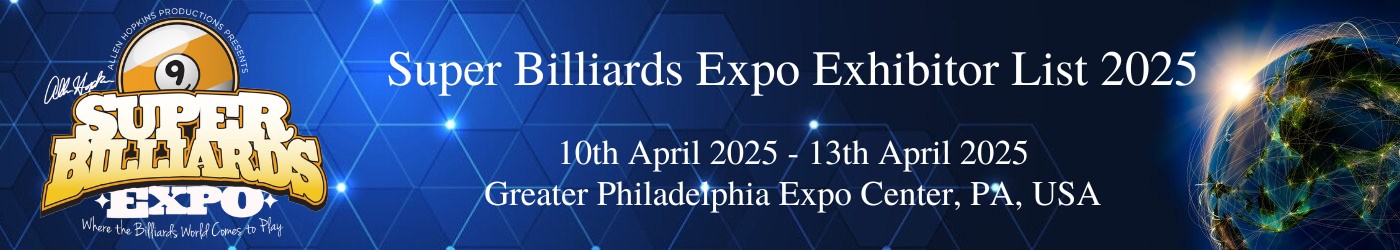 Super Billiards Expo Exhibitor List