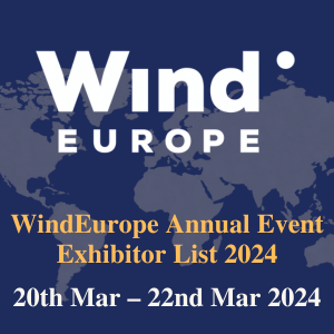 WindEurope Annual Event Exhibitor List 2024