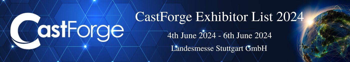 CastForge Exhibitor List 2024  