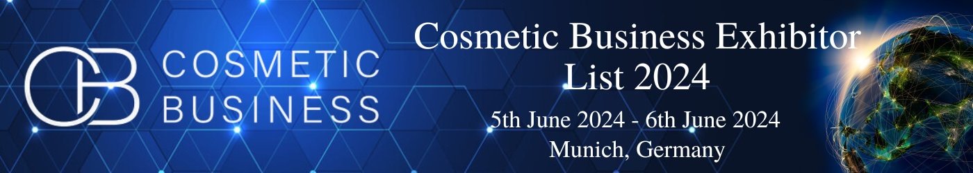 Cosmetic Business Exhibitor List 2024