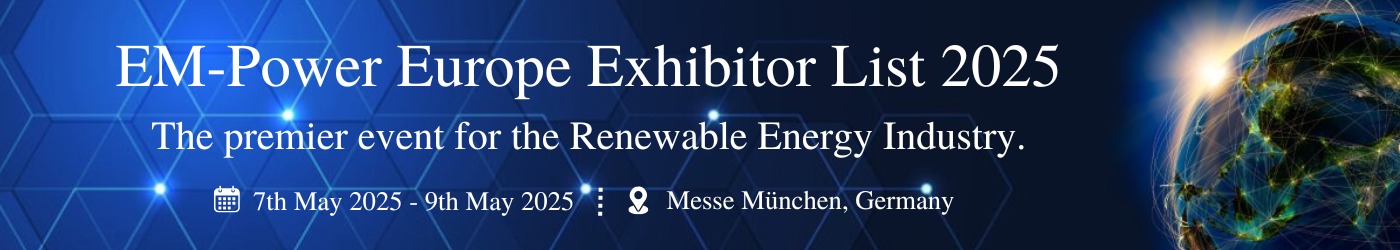 EM-Power Europe Exhibitor List 2025