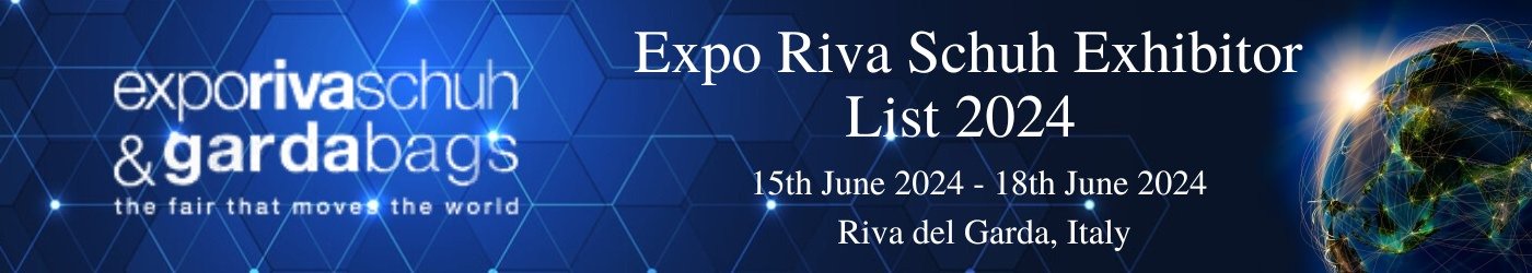 Expo Riva Schuh Exhibitor List 2024