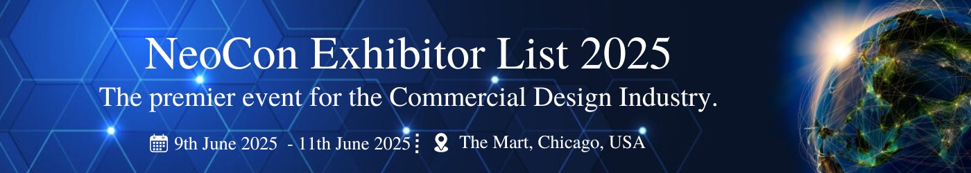 NeoCon Exhibitor List