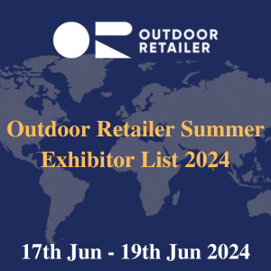 Outdoor Retailer Summer Exhibitor List 2024