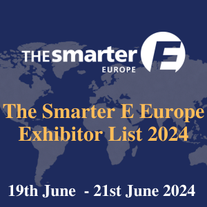 The Smarter E Europe Exhibitor List 2024