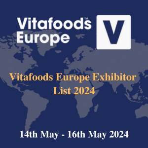 Vitafoods Europe Exhibitor List 2024