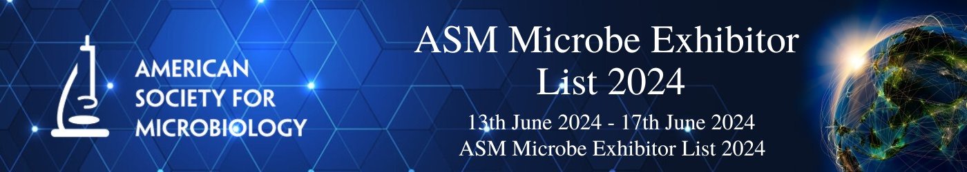 ASM Microbe Exhibitor List 2024