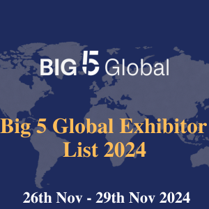 Big 5 Global Exhibitor List 2024