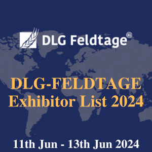 DLG-FELDTAGE Exhibitor List 2024