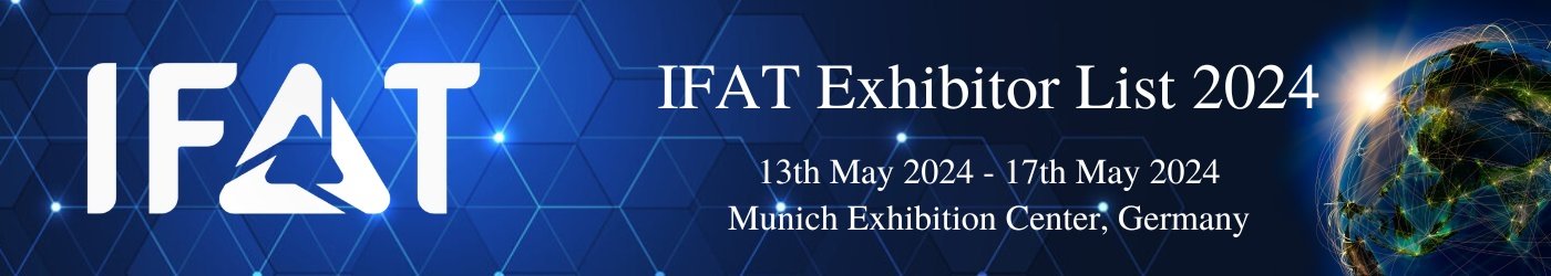 IFAT Exhibitor List