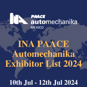 INA PAACE Automechanika Exhibitor List 2024