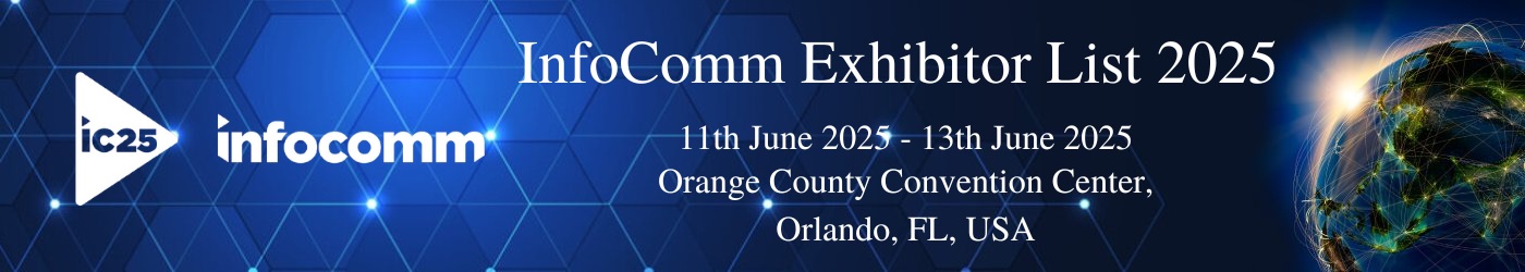 InfoComm Exhibitor List