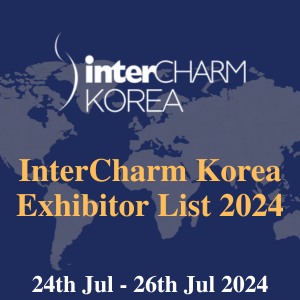 InterCharm Korea Exhibitor List 2024