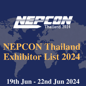 NEPCON Thailand Exhibitor List 2024