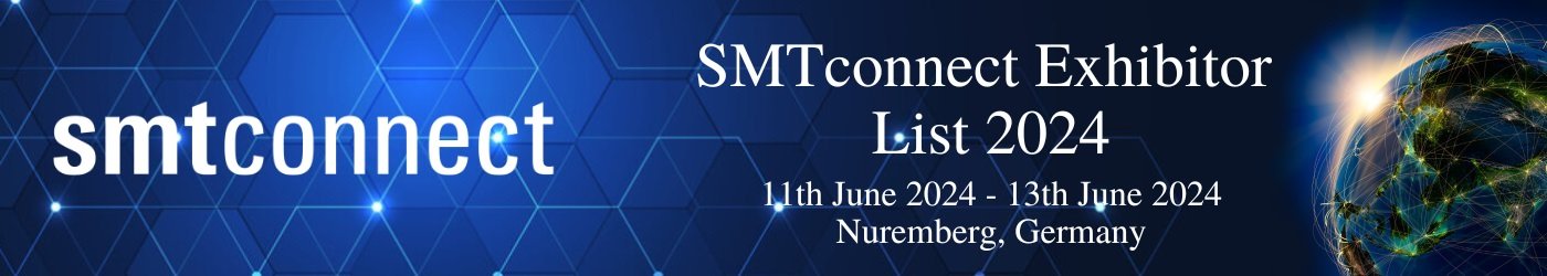 SMTconnect Exhibitor List 2024