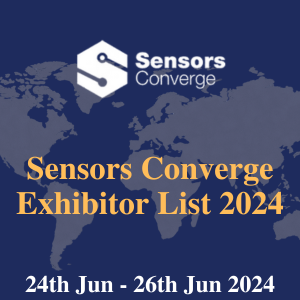 Sensors Converge Exhibitor List 2024