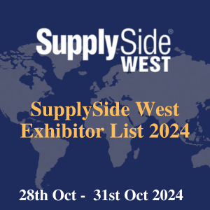 SupplySide West Exhibitor List 2024