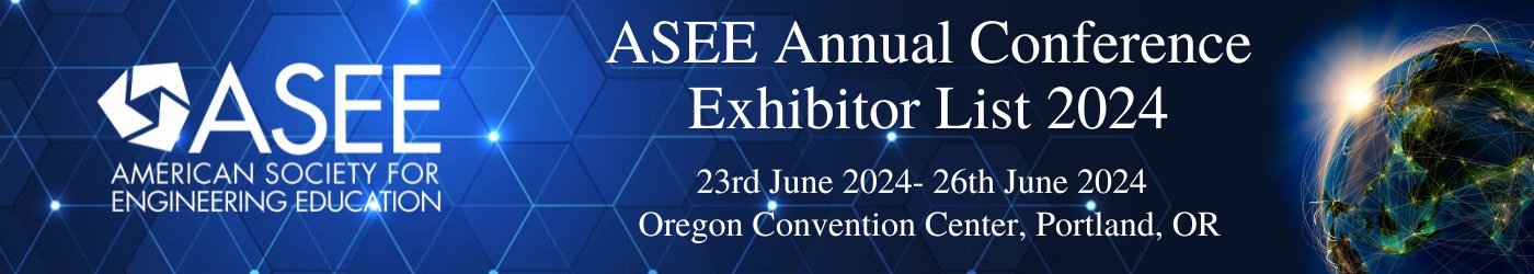 ASEE Annual Conference Exhibitor List 2024